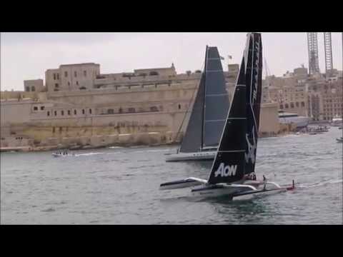 Rolex Middle Sea Race 2018 Ist Start (Multihulls)