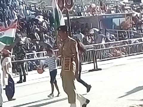 LADIES PERFORMANCE AT WAGAH BORDER DATE 17.04.2017