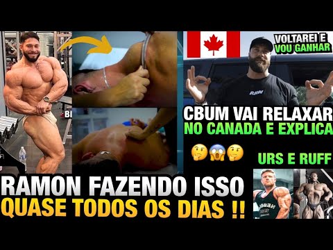 RAMON REVELA SEGREDO DOS CORTES NO SEU SHAPE + CBUM VOLTA AO CANADA E MANDA RECADO