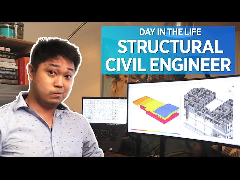 Day In The Life Of A Civil Engineer - Structural Engineering Work From Home