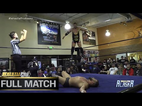 COLT CABANA vs JUSTIN CORINO - WRESTLEPRO ALASKA - THE SHOW MUST GO ON [FREE MATCH]