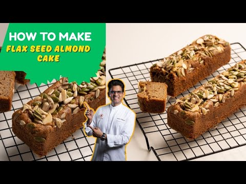 Atta Flaxseed Cake Recipe | Healthy Atta Flaxseed cake recipe