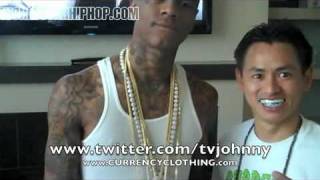 Soulja Boy Showing His New SODMG Chains &amp; Freestyles For Johnny Dang!