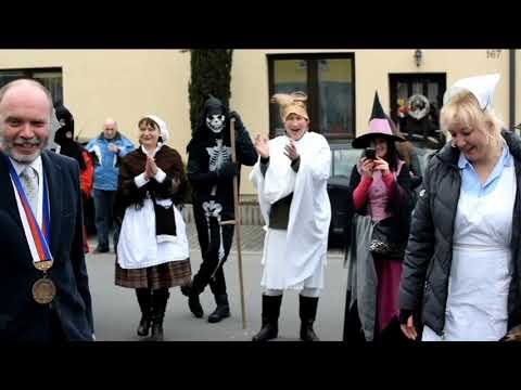 Fašank Lípa 2019 1. ročník, pochování basy