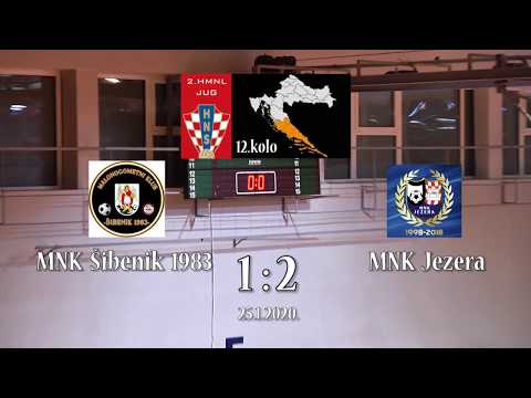 MNK Šibenik 1983 - MNK Jezera  1:2 highlights