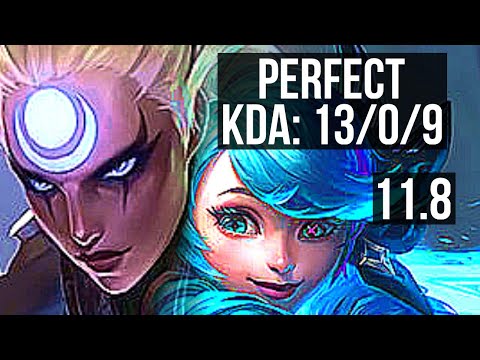 DIANA vs GWEN (JUNGLE) | 13/0/9, Legendary | EUW Grandmaster | v11.8