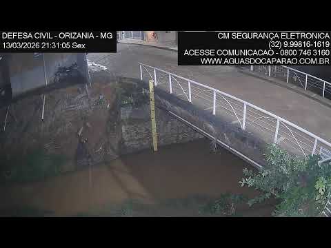 ORIZÂNIA/MG - AO VIVO - RIO CARANGOLA - DEFESA CIVIL/STARNET/CM SEGURANÇA ELETRÔNICA/NTN_TV