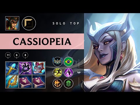Cassiopeia Top vs Jayce - BR Challenger Patch 25.22