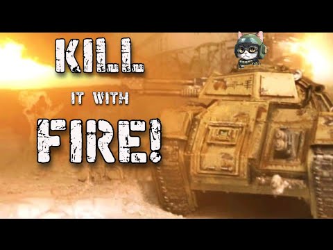 HELL hath no FURY like a FLAME TANK | Warhammer 40K | Command and Conquer | (fixed audio)