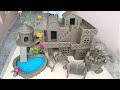 Clay House With Heart Aquarium And Ice Cream Kitchen Cart Build Miniature House