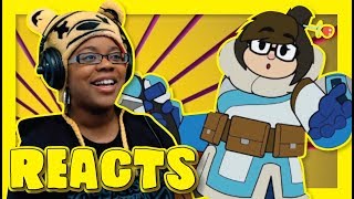 OVERWATCH No Mercy The Living Tombstone by mashed | Animation Reaction