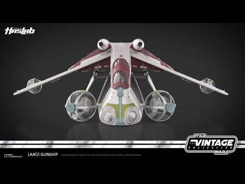 Behind the Design: STAR WARS The Vintage Collection LAAT/i HasLab