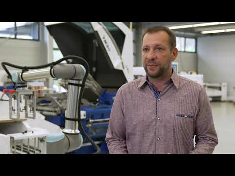 White universal robot ur10/10e disposable cover, for industr...