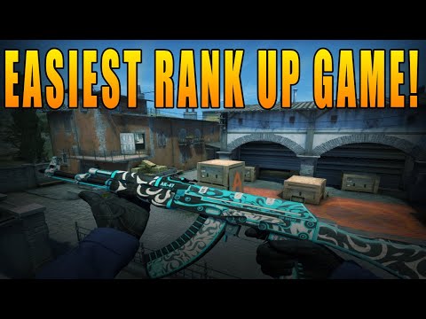 THE EASIEST RANK UP GAME! (CS:GO ROAD TO GLOBAL ELITE #75)