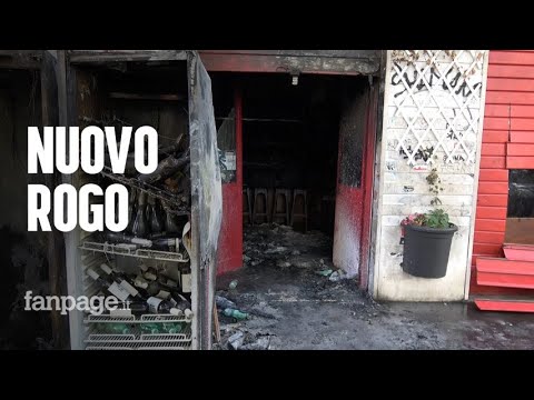 Another blaze in Centocelle, a bar near Pecora Elettrica burned down: "A horrifying episode."