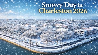 Snowy day in Charleston 2026