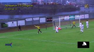 preview picture of video 'Dumbarton 1-5 Livi - Sat 24th Jan '15 #60seconds'