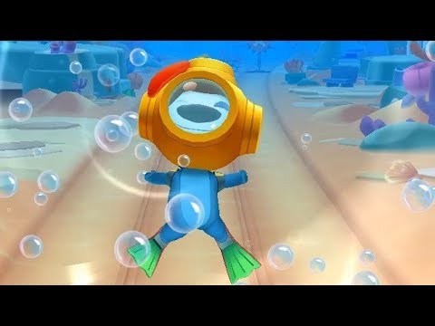 SHARK HANK in Under Water World in Talking Tom Gold Run