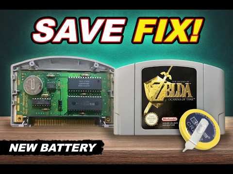 Playing Ocarina of Time on N64 in 2026? Replace Your Battery First!
