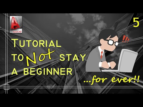 AutoCAD Complete tutorial for Beginners Learn to use Autocad in 60 minutes Part 1