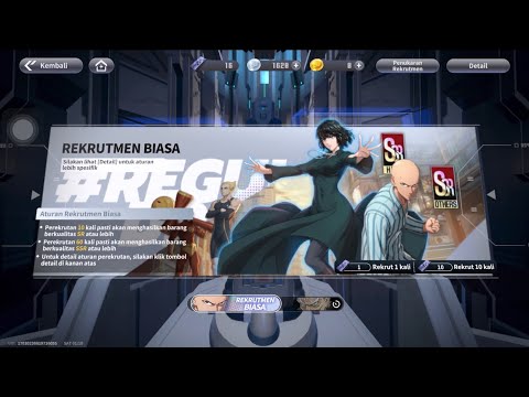 Gacha 2x Multi Pemula GRATIS SSR Pertama langsung - One Punch Man World