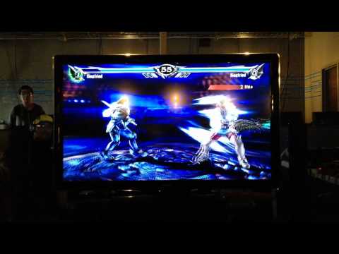 SoulCalibur V Edmonton Gamers Summer Salt Tournament - Losers Semi Finals - JustJon and Wantafight