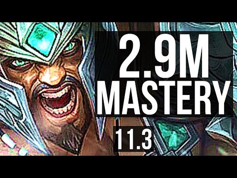TRYNDAMERE vs MALPHITE (TOP) | Rank 5 Trynda, 2.9M mastery, 1300+ games, 7/3/12 | KR Master | v11.3