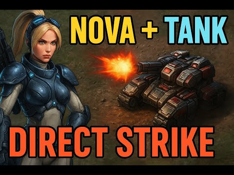 Starcraft 2 Direct Strike Commanders - INTENSE Nova Comeback