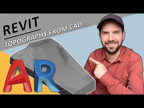 Revit Topography From AutoCAD File