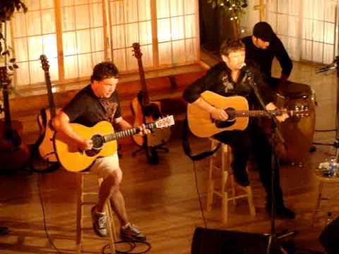 Lennie Gallant and Gordie Sampson sings in Rustico, Prince Edward Island