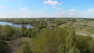 preview picture of video 'Bijutiškis nuo vandens bokšto / Panorama of Bijutiskis'