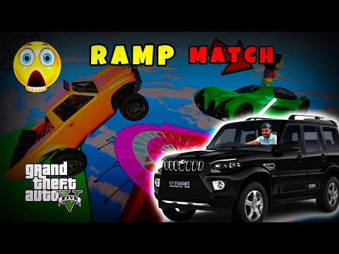 IMPOSSIBLE MEGA RAMP PARKOUR RACE CHALLENGE / GTA V LIVE STREAM