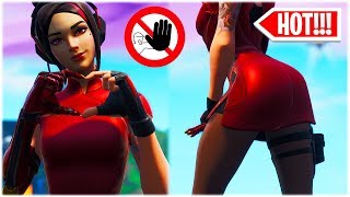 Fortnite Season 9 Skins Thicc Thá»§ Thuáº­t May Tinh Chia Sáº½ Kinh - dont touch yourself challenge w hot demi skin fortnite