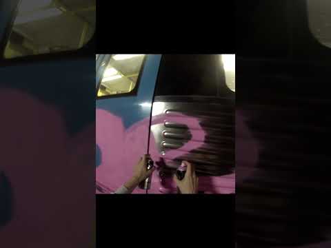 Graffiti | GoPro Subway Speed Painting #shorts
