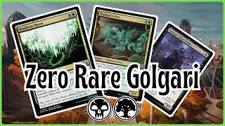 Zero Rare | Golgari Insidious Roots & Pest | Artisan Standard Budget Deck | MTG Arena
