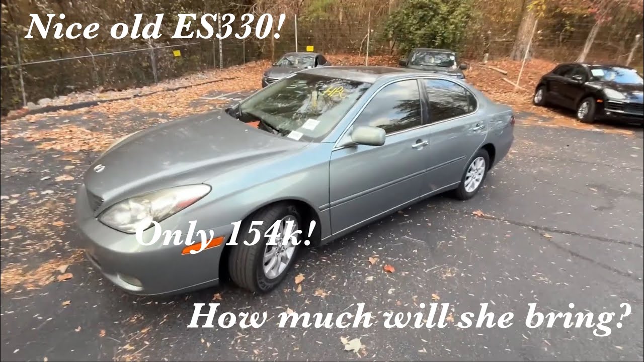 Auction car 2004 Lexus ES 330. Only 154K miles nice ...