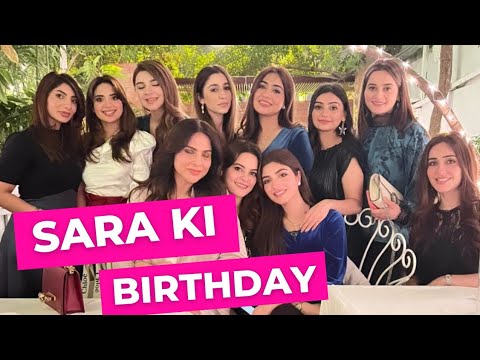 Sara Ali Birthday Celebration Video #sarasalonandspa