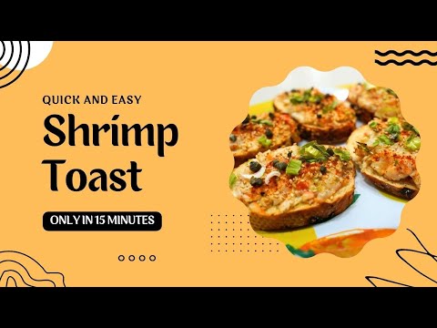 Shrimp Toast | Dim Sum Dish from Hong Kong | Healthier When Baked