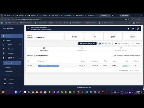 Miniatura del tutorial: Gestión Eficiente de Cuentas por Cobrar con AlphaFactu