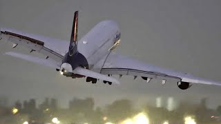 A380 Hits Wake Turbulence On Takeoff