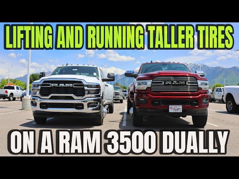 2025 RAM 3500 Dually: Don't Run Big Tires Without This!