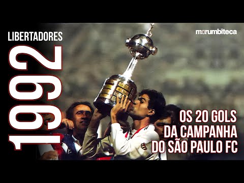SÃO PAULO FC CAMPEÃO DA LIBERTADORES 1992 | Todos os gols!