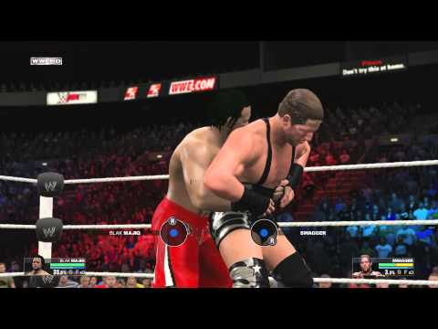 WWE 2K15 My Career Blaq Majiq Vs. Jack Swagger Time To Go Over On The All American Jobber