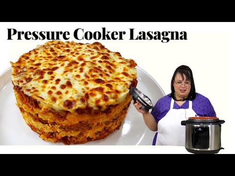 Pressure Cooker Lasagna | Carl Schmidt Sohn Pressure Cooker and Air Fryer Multi-Cooker Combo