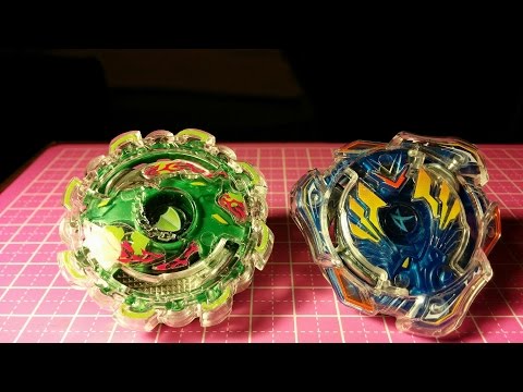 [Beyblade Burst Battle] Kerbeus Central Defence VS Valkyrie Wing Accel