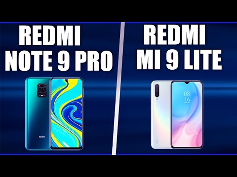 Xiaomi Redmi Note 9 Pro vs Xiaomi Mi 9 Lite. Compare!!!