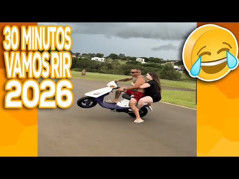 30 MINUTOS TENTE NÃO RIR 🤣 OS VÍDEOS ENGRAÇADOS de MEMES 2026 [VALE A PENA RIR DE NOVO] #9