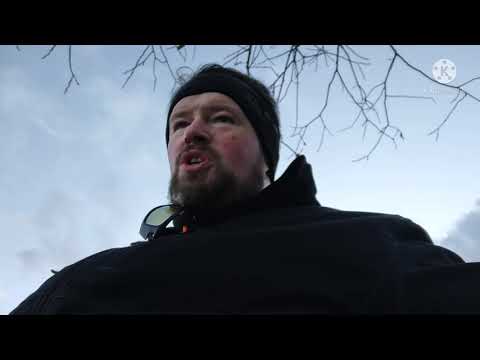 Winterspaziergang mit einem alten Kameraden, dem W.Ø. Larsen Nr.50