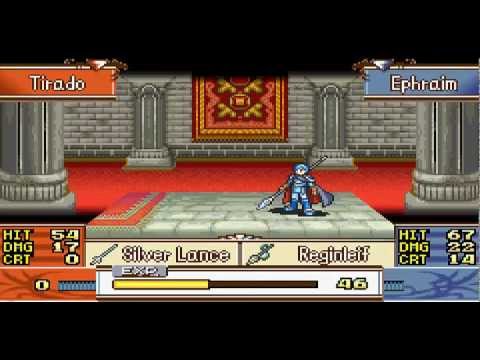 Let's Play Fire Emblem The Sacred Stones Part 18 - Fuzzy Reunion; End of the First Part