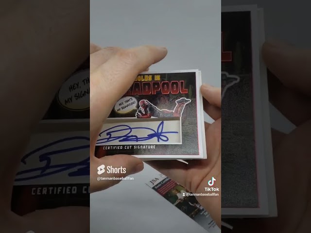 Vídeo relacionado con HWC Trading FR A4 Deadpool & Wolverine Reynolds & Jackman Los Regalos Imprimieron La Imagen Firmada Del Autógrafo Para Los Fans De La Memorabilia De La Película - A4 Enmarcado